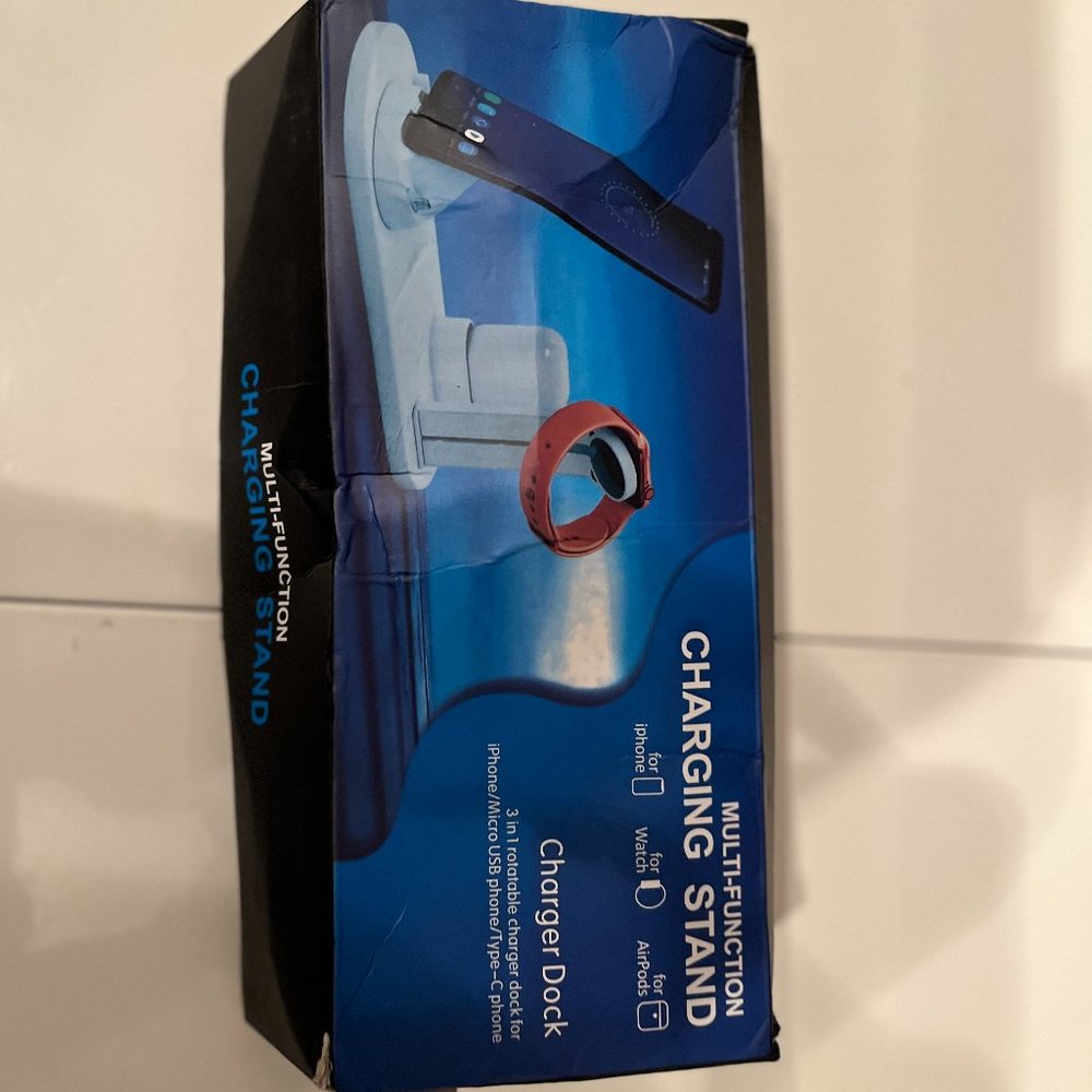 3-in-1 Charging Dock (for iPhone, Watch and‎ Airpods) (home/x)